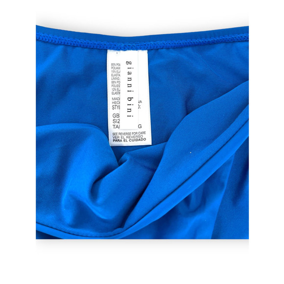 Gianna Bini Cheeky Bikini Bottoms | Sz XL, Blue New - Picture 2 of 5